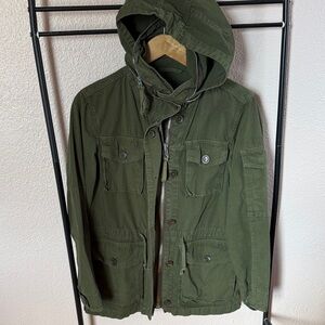 J. Crew Olive Military Field Jacket